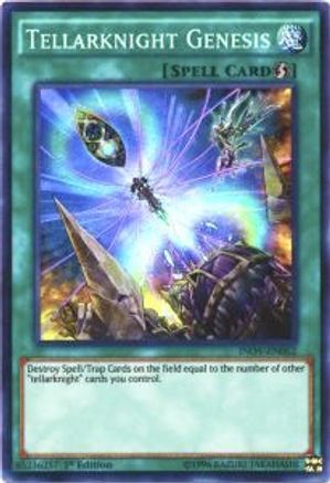 Tellarknight Genesis [INOV-EN062] Super Rare - Yu-Gi-Oh! - Card Brawlers | Quebec | Canada |