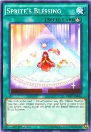 Sprite's Blessing [INOV-EN064] Common - Yu-Gi-Oh! - Card Brawlers | Quebec | Canada |