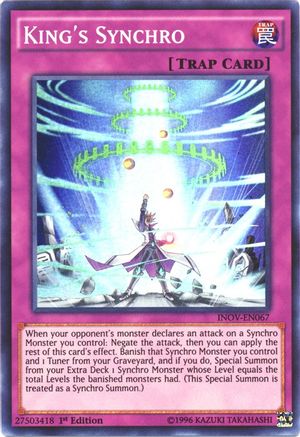 King's Synchro [INOV-EN067] Super Rare - Yu-Gi-Oh! - Card Brawlers | Quebec | Canada |
