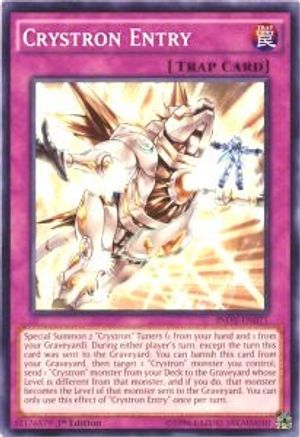 Crystron Entry [INOV-EN071] Common - Yu-Gi-Oh! - Card Brawlers | Quebec | Canada |