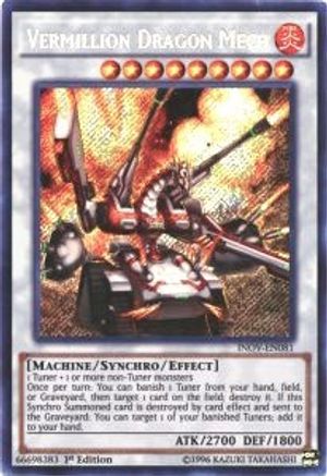 Vermillion Dragon Mech [INOV-EN081] Secret Rare - Yu-Gi-Oh! - Card Brawlers | Quebec | Canada |
