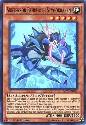 Subterror Behemoth Stygokraken [INOV-EN083] Super Rare - Yu-Gi-Oh! - Card Brawlers | Quebec | Canada |