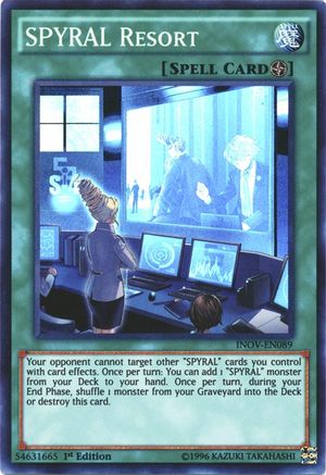 Spyral Resort [INOV-EN089] Super Rare - Yu-Gi-Oh! - Card Brawlers | Quebec | Canada |