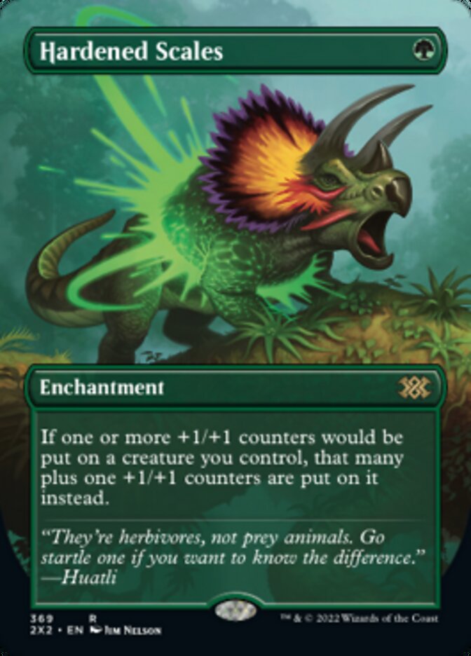 Hardened Scales (Borderless Alternate Art) [Double Masters 2022] - Magic: The Gathering - Card Brawlers | Quebec | Canada |