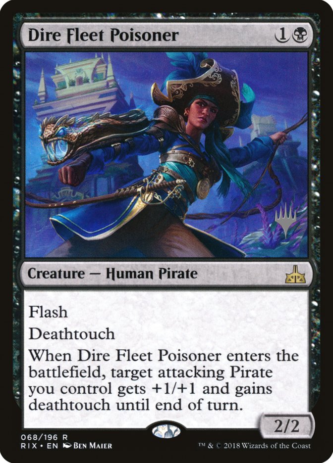 Dire Fleet Poisoner (Promo Pack) [Rivals of Ixalan Promos] - Magic: The Gathering - Card Brawlers | Quebec | Canada |