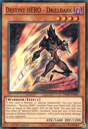 Destiny HERO - Drilldark [DESO-EN001] Super Rare - Yu-Gi-Oh! - Card Brawlers | Quebec | Canada |