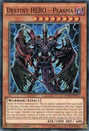 Destiny HERO - Plasma [DESO-EN012] Super Rare - Yu-Gi-Oh! - Card Brawlers | Quebec | Canada |