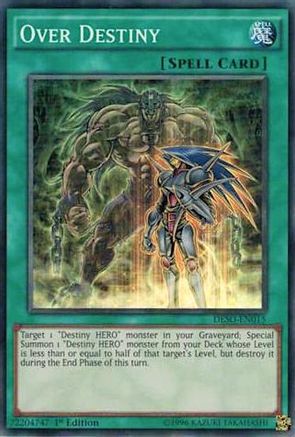 Over Destiny [DESO-EN015] Super Rare - Yu-Gi-Oh! - Card Brawlers | Quebec | Canada |