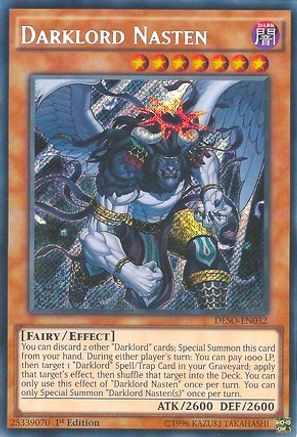 Darklord Nasten [DESO-EN032] Secret Rare - Yu-Gi-Oh! - Card Brawlers | Quebec | Canada |