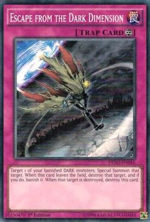 Escape from the Dark Dimension [DESO-EN045] Super Rare - Yu-Gi-Oh! - Card Brawlers | Quebec | Canada |