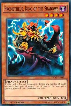 Prometheus, King of the Shadows [DESO-EN047] Super Rare - Yu-Gi-Oh! - Card Brawlers | Quebec | Canada |