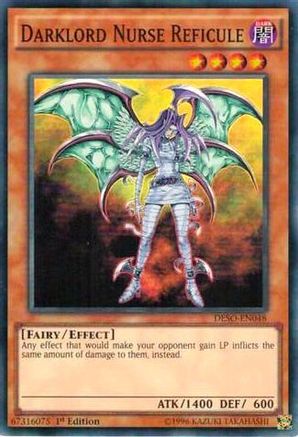 Darklord Nurse Reficule [DESO-EN048] Super Rare - Yu-Gi-Oh! - Card Brawlers | Quebec | Canada |