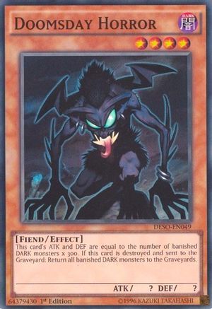 Doomsday Horror [DESO-EN049] Super Rare - Yu-Gi-Oh! - Card Brawlers | Quebec | Canada |
