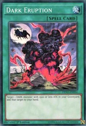 Dark Eruption [DESO-EN054] Super Rare - Yu-Gi-Oh! - Card Brawlers | Quebec | Canada |