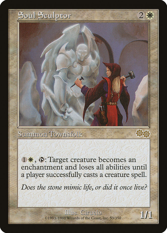 Soul Sculptor [Urza's Saga] - Magic: The Gathering - Card Brawlers | Quebec | Canada |