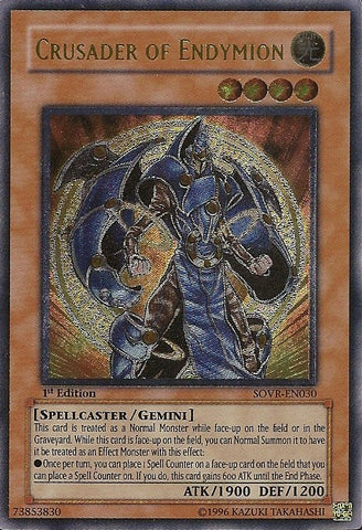 Crusader of Endymion [SOVR-EN030] Ultimate Rare - Yu-Gi-Oh! - Card Brawlers | Quebec | Canada |