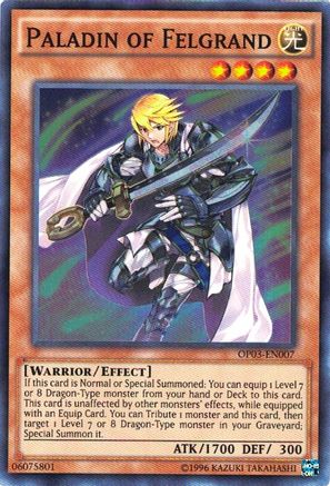 Paladin of Felgrand [OP03-EN007] Super Rare - Yu-Gi-Oh! - Card Brawlers | Quebec | Canada |