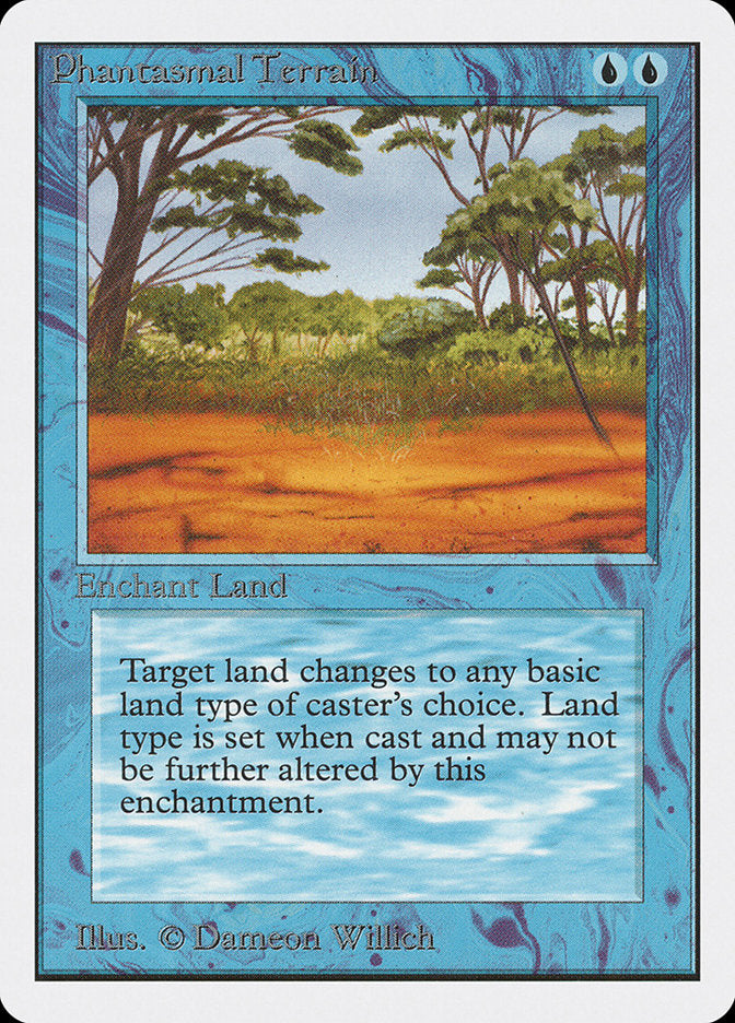 Phantasmal Terrain [Unlimited Edition] - Magic: The Gathering - Card Brawlers | Quebec | Canada |