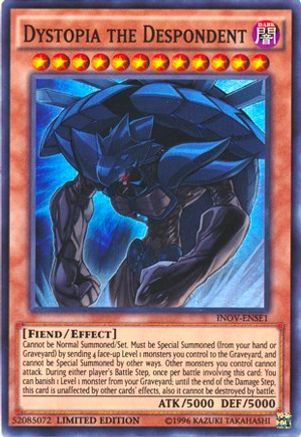 Dystopia the Despondent [INOV-ENSE1] Super Rare - Yu-Gi-Oh! - Card Brawlers | Quebec | Canada |