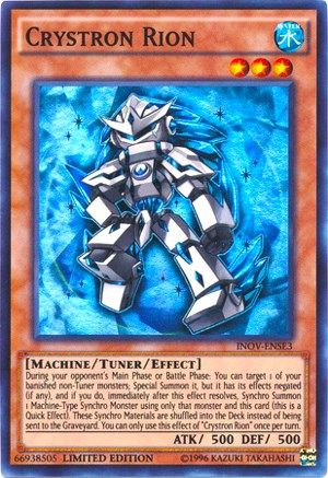 Crystron Rion [INOV-ENSE3] Super Rare - Yu-Gi-Oh! - Card Brawlers | Quebec | Canada |
