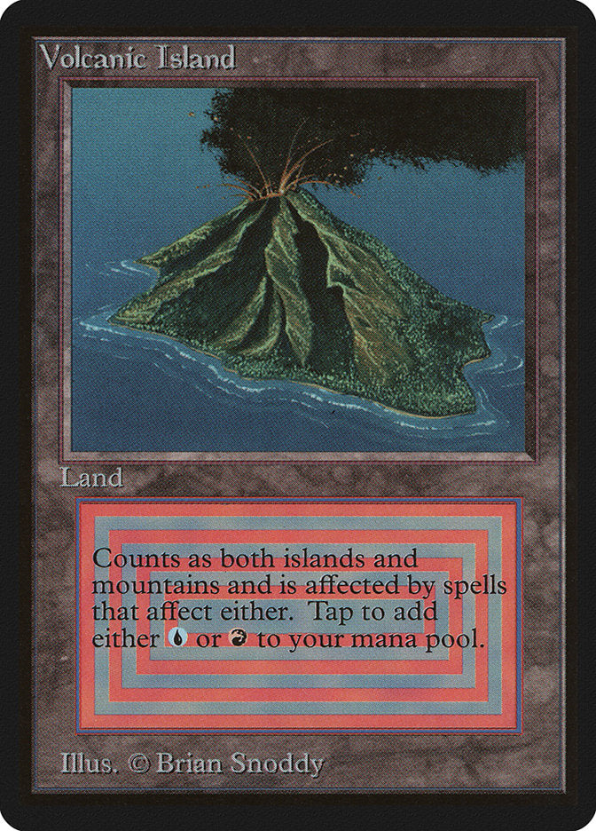 Volcanic Island [Beta Edition] - Magic: The Gathering - Card Brawlers | Quebec | Canada |