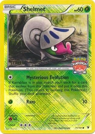 Shelmet (11/101) (Championship Staff Promo) [League & Championship Cards] - Pokémon - Card Brawlers | Quebec | Canada |