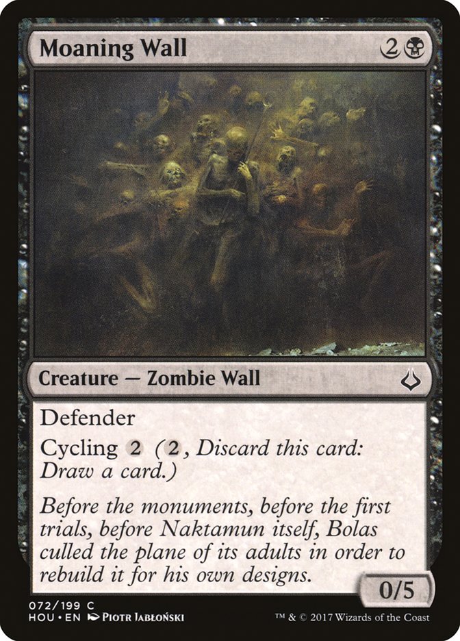 Moaning Wall [Hour of Devastation] - Magic: The Gathering - Card Brawlers | Quebec | Canada |