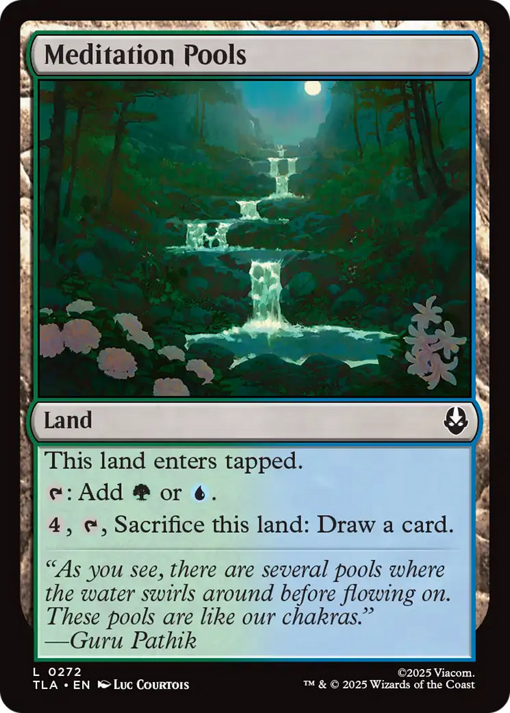 Meditation Pools [Avatar: The Last Airbender] - Magic: The Gathering - Card Brawlers | Quebec | Canada |