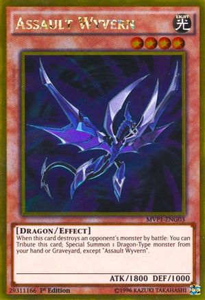 Assault Wyvern [MVP1-ENG03] Gold Rare - Yu-Gi-Oh! - Card Brawlers | Quebec | Canada |