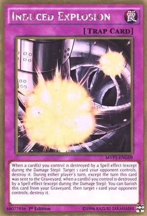 Induced Explosion [MVP1-ENG09] Gold Rare - Yu-Gi-Oh! - Card Brawlers | Quebec | Canada |