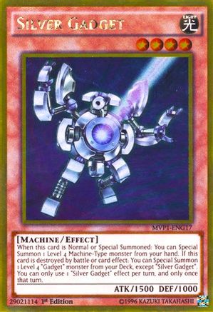 Silver Gadget [MVP1-ENG17] Gold Rare - Yu-Gi-Oh! - Card Brawlers | Quebec | Canada |