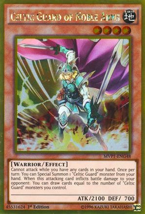 Celtic Guard of Noble Arms [MVP1-ENG48] Gold Rare - Yu-Gi-Oh! - Card Brawlers | Quebec | Canada |