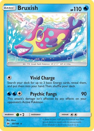 Bruxish (48/149) [Sun & Moon: Base Set] - Pokémon - Card Brawlers | Quebec | Canada |