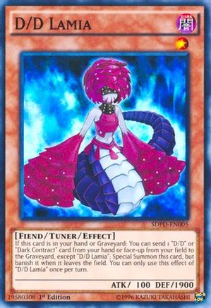 D/D Lamia [SDPD-EN005] Super Rare - Yu-Gi-Oh! - Card Brawlers | Quebec | Canada |