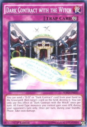 Dark Contract with the Witch [SDPD-EN035] Common - Yu-Gi-Oh! - Card Brawlers | Quebec | Canada |