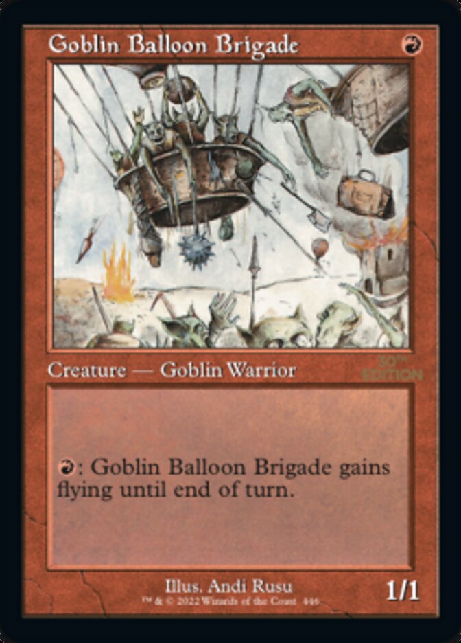Goblin Balloon Brigade (Retro) [30th Anniversary Edition] - Magic: The Gathering - Card Brawlers | Quebec | Canada |
