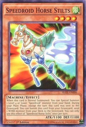 Speedroid Horse Stilts [RATE-EN006] Common - Yu-Gi-Oh! - Card Brawlers | Quebec | Canada |