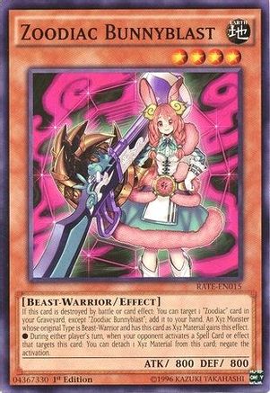 Zoodiac Bunnyblast [RATE-EN015] Common - Yu-Gi-Oh! - Card Brawlers | Quebec | Canada |