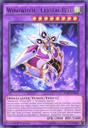 Windwitch - Crystal Bell [RATE-EN040] Rare - Yu-Gi-Oh! - Card Brawlers | Quebec | Canada |
