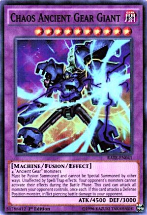 Chaos Ancient Gear Giant [RATE-EN041] Super Rare - Yu-Gi-Oh! - Card Brawlers | Quebec | Canada |