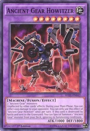 Ancient Gear Howitzer [RATE-EN042] Common