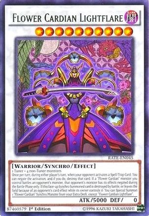 Flower Cardian Lightflare [RATE-EN045] Rare - Yu-Gi-Oh! - Card Brawlers | Quebec | Canada |