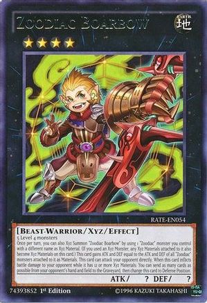 Zoodiac Boarbow [RATE-EN054] Rare - Yu-Gi-Oh! - Card Brawlers | Quebec | Canada |