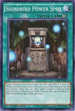 Shinobird Power Spot [RATE-EN061] Common - Yu-Gi-Oh! - Card Brawlers | Quebec | Canada |