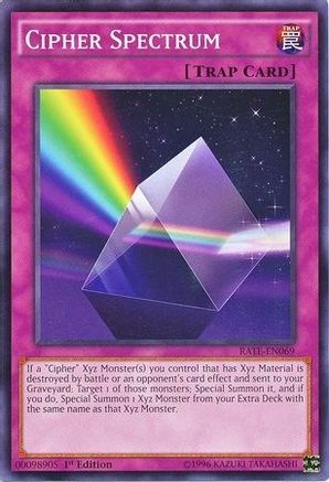 Cipher Spectrum [RATE-EN069] Common - Yu-Gi-Oh! - Card Brawlers | Quebec | Canada |