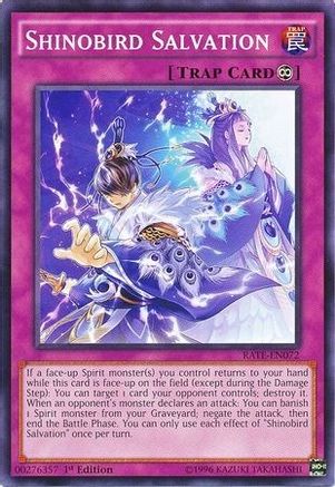 Shinobird Salvation [RATE-EN072] Common - Yu-Gi-Oh! - Card Brawlers | Quebec | Canada |