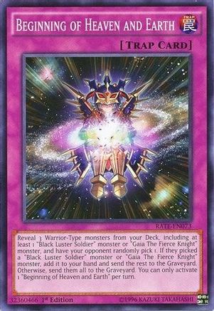 Beginning of Heaven and Earth [RATE-EN073] Common - Yu-Gi-Oh! - Card Brawlers | Quebec | Canada |