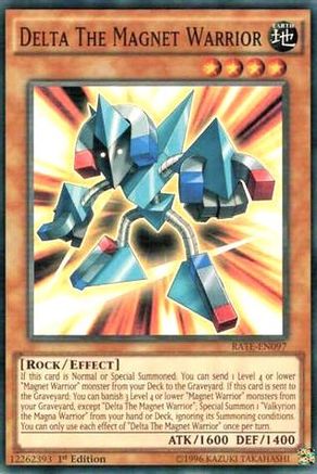 Delta The Magnet Warrior [RATE-EN097] Super Rare - Yu-Gi-Oh! - Card Brawlers | Quebec | Canada |