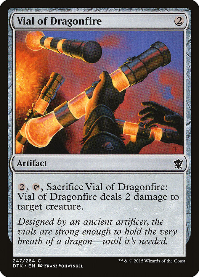 Vial of Dragonfire [Dragons of Tarkir] - Magic: The Gathering - Card Brawlers | Quebec | Canada |