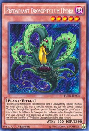 Predaplant Drosophyllum Hydra [FUEN-EN002] Secret Rare - Yu-Gi-Oh! - Card Brawlers | Quebec | Canada |